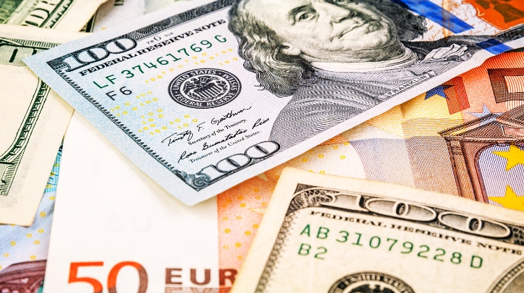 Euro nears one-year high against dollar as US economy faces risks