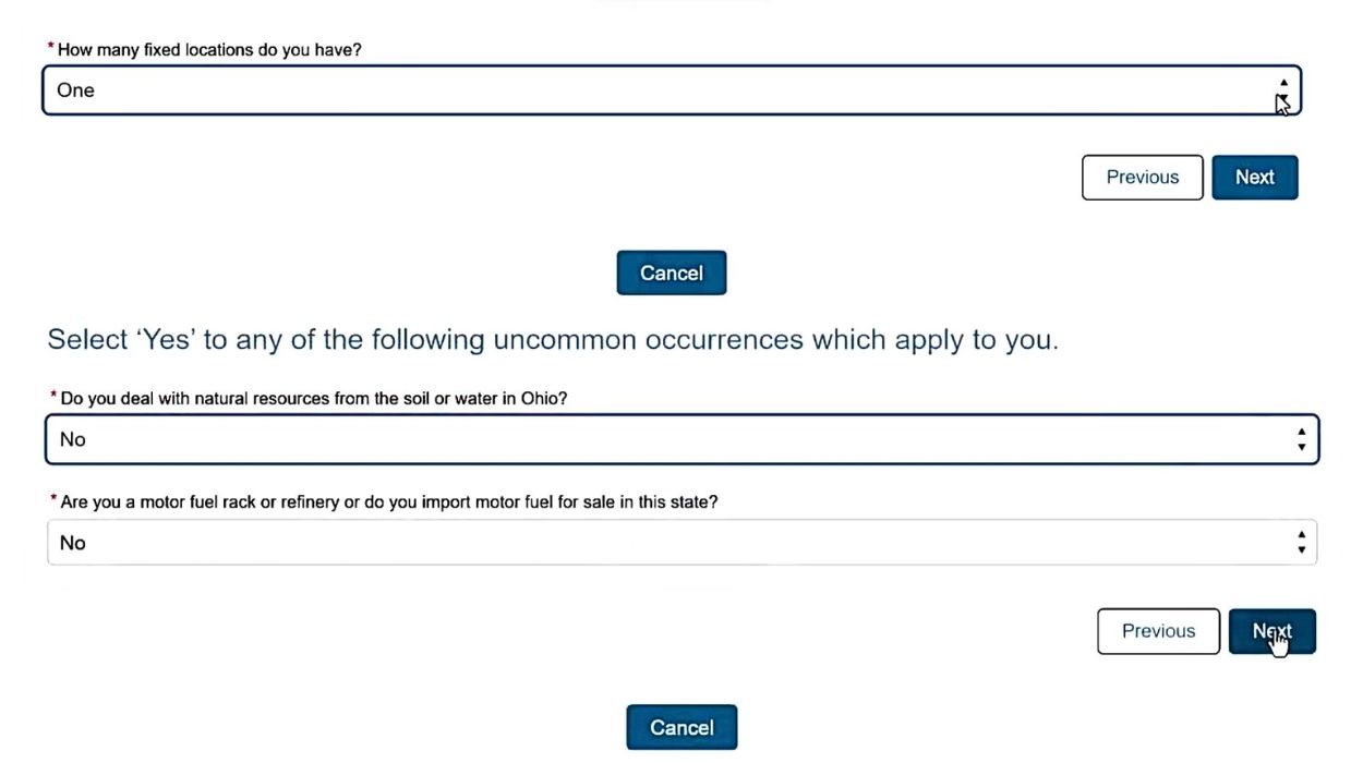 Additional questions