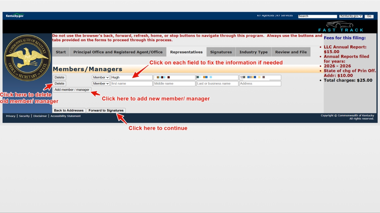 Members/ Managers
